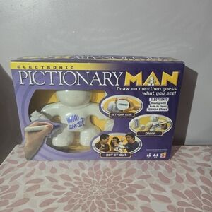 Pictionary man electronic game